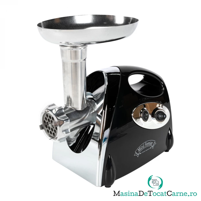 Masina electrica de tocat carne JIA - Micul Fermier GF-1431, Neagra, 1200W, 1.6 kg min. la 280.00 lei ron