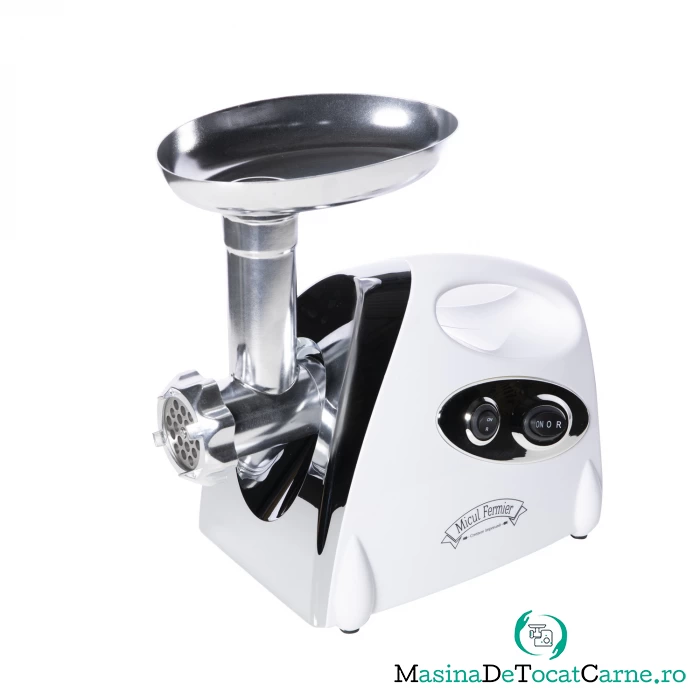Masina electrica de tocat carne MGB-080 - Micul Fermier GF-0418, Alba, 1200W, 1.6 kg min. la 261.00 lei ron